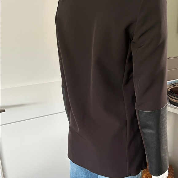 Rudsak Asymmetrical Jacket Leather Sleeves - Picture 10 of 16